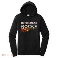 Retirement Rocks Guitar Old Rockers Retired Women's Hoodie thumb 0