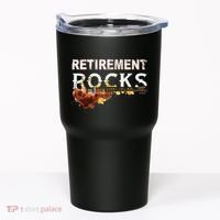 Retirement Rocks Guitar Old Rockers Retired Tumbler thumb 0