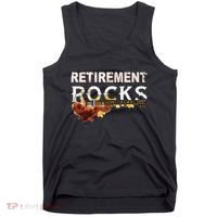 Retirement Rocks Guitar Old Rockers Retired Tank Top thumb 0