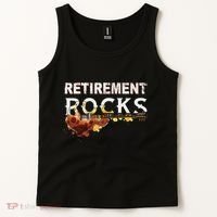 Retirement Rocks Guitar Old Rockers Retired Tank Top thumb 2