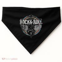 Rock & Roll Guitar Wings Music USA-Made Doggie Bandana thumb 0