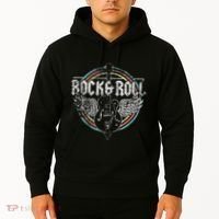Rock & Roll Guitar Wings Music Hoodie thumb 2