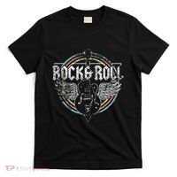Rock & Roll Guitar Wings Music T-Shirt thumb 0