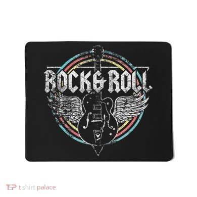 Rock & Roll Guitar Wings Music Mousepad
