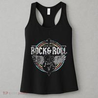 Rock & Roll Guitar Wings Music Women's Tank Top thumb 3