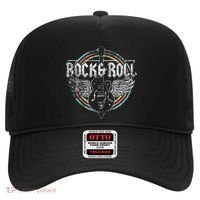 Rock & Roll Guitar Wings Music Hat thumb 0