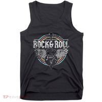 Rock & Roll Guitar Wings Music Tank Top thumb 0
