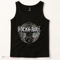 Rock & Roll Guitar Wings Music Tank Top thumb 2