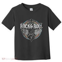 Rock & Roll Guitar Wings Music Toddler T-Shirt thumb 0
