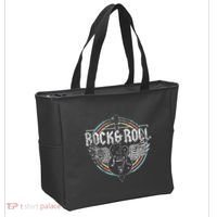 Rock & Roll Guitar Wings Music Tote Bag thumb 2