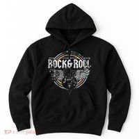 Rock & Roll Guitar Wings Music Hoodie thumb 0