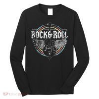 Rock & Roll Guitar Wings Music Long Sleeve Shirt thumb 0