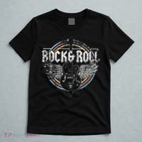 Rock & Roll Guitar Wings Music T-Shirt thumb 5