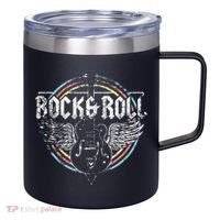 Rock & Roll Guitar Wings Music 12oz Stainless Steel Coffee Mug thumb 0