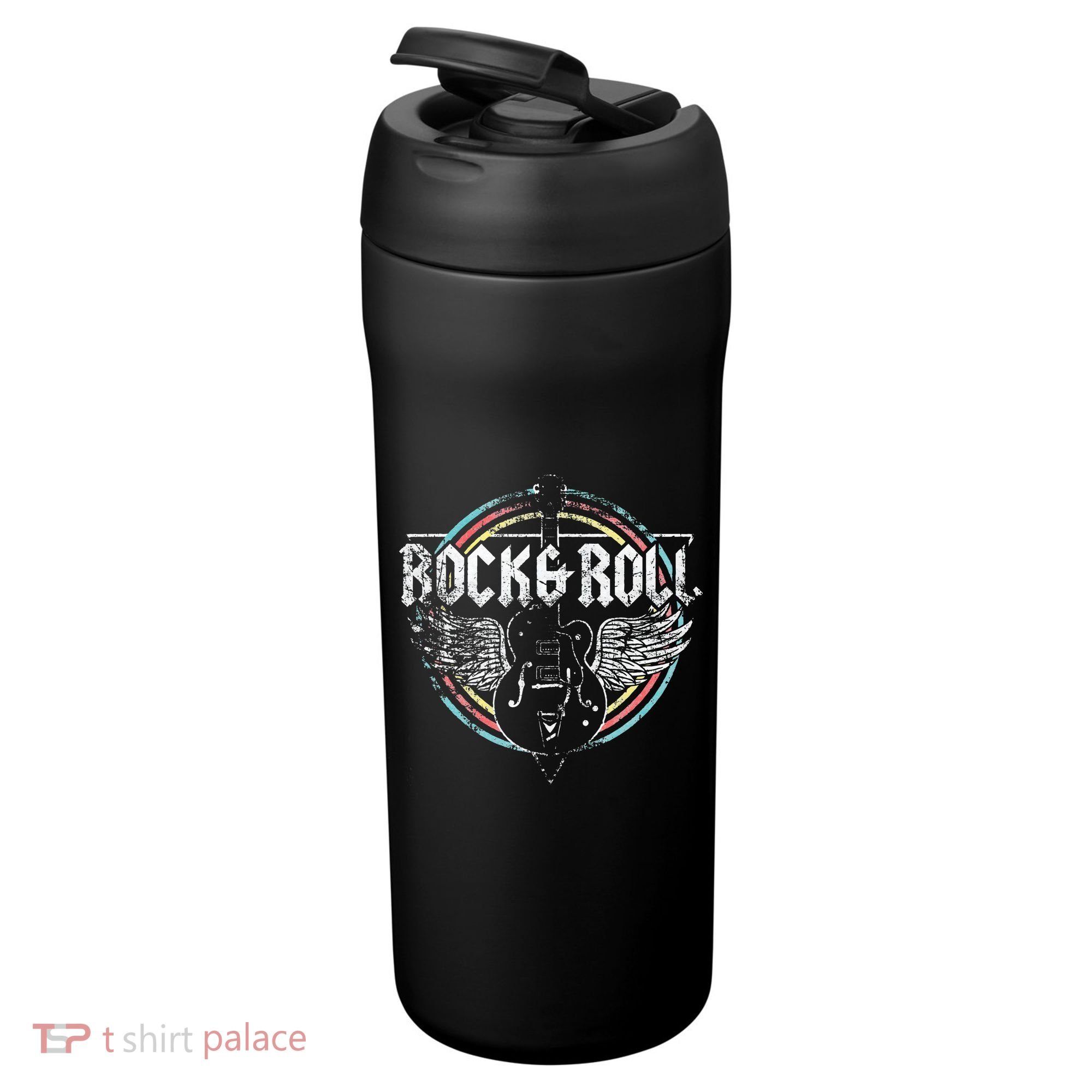 Rock & Roll Guitar Wings Music 24oz Duet Stainless Steel Tumbler