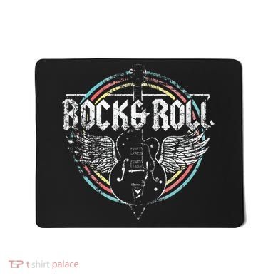 Rock & Roll Guitar Wings Music Mousepad