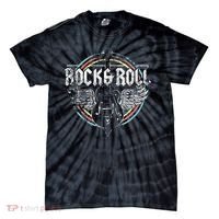 Rock & Roll Guitar Wings Music Tie-Dye T-Shirt thumb 0
