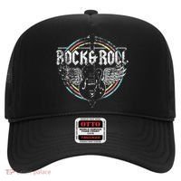 Rock & Roll Guitar Wings Music Hat thumb 0