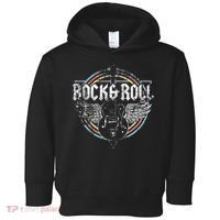 Rock & Roll Guitar Wings Music Toddler Hoodie thumb 0