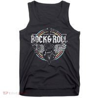 Rock & Roll Guitar Wings Music Tank Top thumb 0
