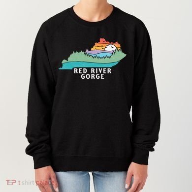 Red River Gorge Kentucky Outdoors State Nature Retro Women's Sweatshirt