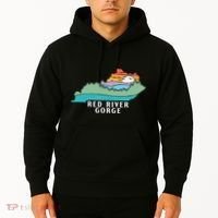 Red River Gorge Kentucky Outdoors State Nature Retro Hoodie thumb 2