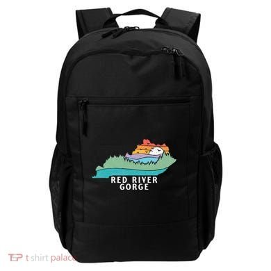 Red River Gorge Kentucky Outdoors State Nature Retro Backpack