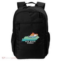Red River Gorge Kentucky Outdoors State Nature Retro Backpack thumb 0