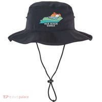 Red River Gorge Kentucky Outdoors State Nature Retro Bucket Hat thumb 0