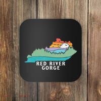 Red River Gorge Kentucky Outdoors State Nature Retro Coaster thumb 0