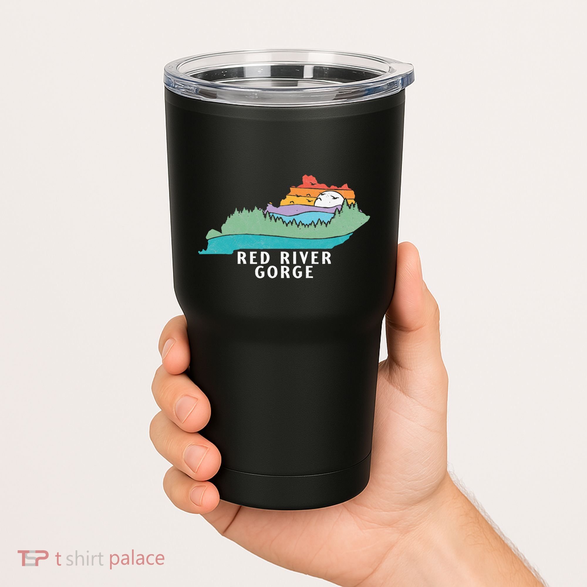 Red River Gorge Kentucky Outdoors State Nature Retro Tumbler