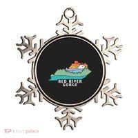 Red River Gorge Kentucky Outdoors State Nature Retro Ornament thumb 0