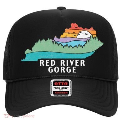 Red River Gorge Kentucky Outdoors State Nature Retro Hat