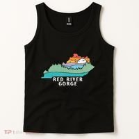 Red River Gorge Kentucky Outdoors State Nature Retro Tank Top thumb 2