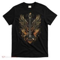 Rock & Roll Guitar With Wings T-Shirt thumb 0