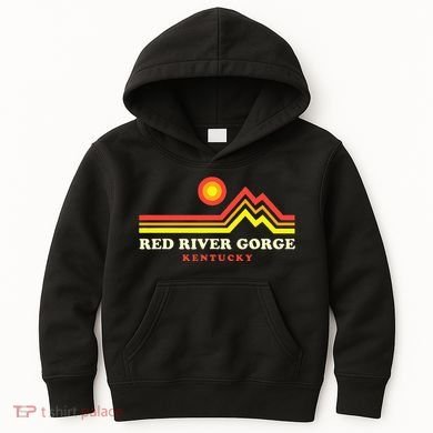 Red River Gorge Kentucky Daniel Boone National Forest Kids Hoodie