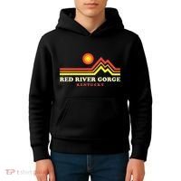 Red River Gorge Kentucky Daniel Boone National Forest Kids Hoodie thumb 4