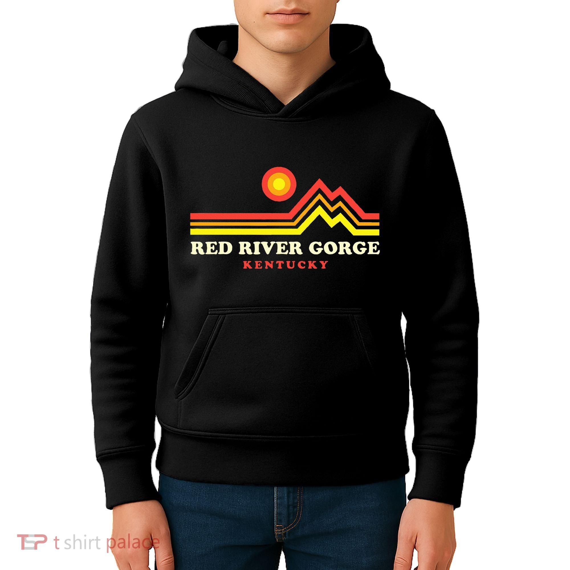 Red River Gorge Kentucky Daniel Boone National Forest Kids Hoodie