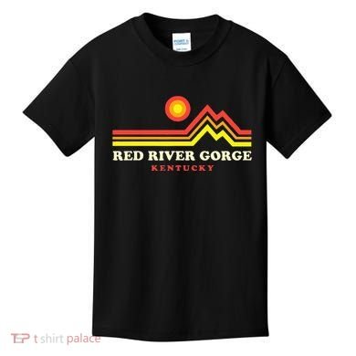 Red River Gorge Kentucky Daniel Boone National Forest Kids T-Shirt