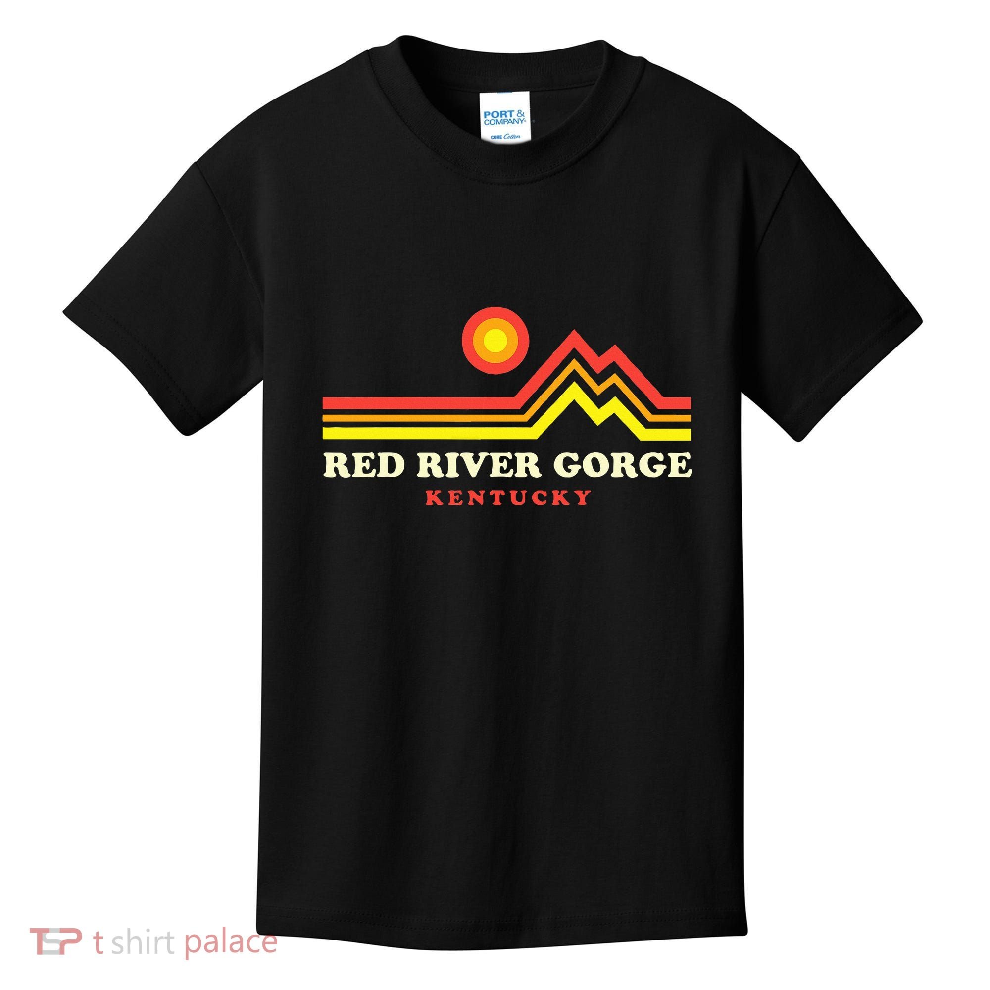 Red River Gorge Kentucky Daniel Boone National Forest Kids T-Shirt