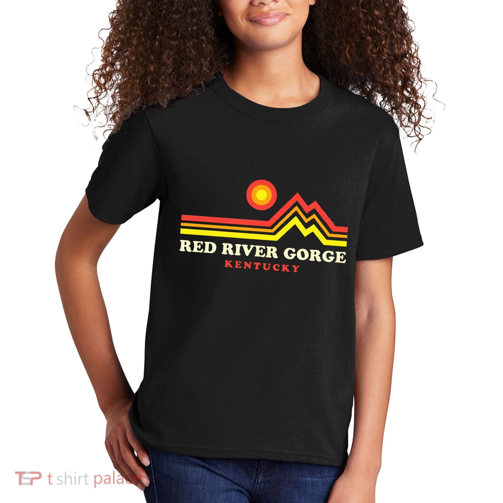 Red River Gorge Kentucky Daniel Boone National Forest Kids T-Shirt