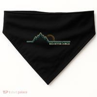 Red River Gorge Kentucky Retro Mountain USA-Made Doggie Bandana thumb 0