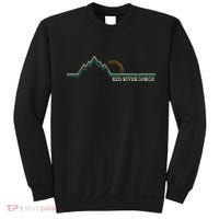 Red River Gorge Kentucky Retro Mountain Sweatshirt thumb 0