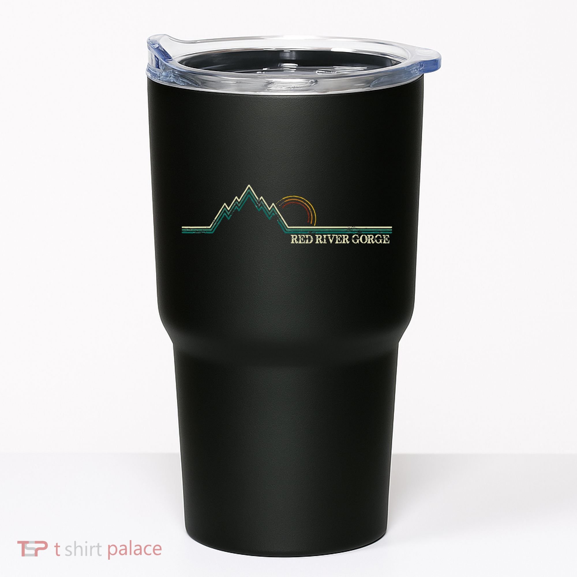 Red River Gorge Kentucky Retro Mountain Tumbler