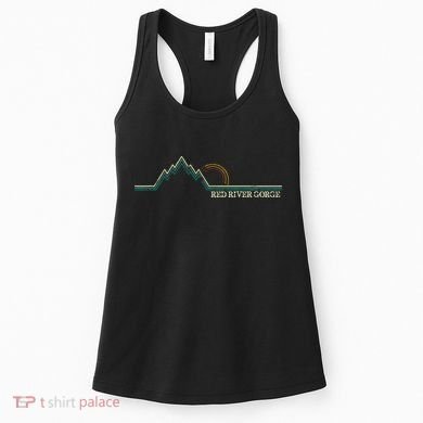 Red River Gorge Kentucky Retro Mountain Women's Tank Top