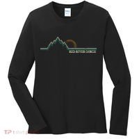 Red River Gorge Kentucky Retro Mountain Women's Long Sleeve Shirt thumb 0