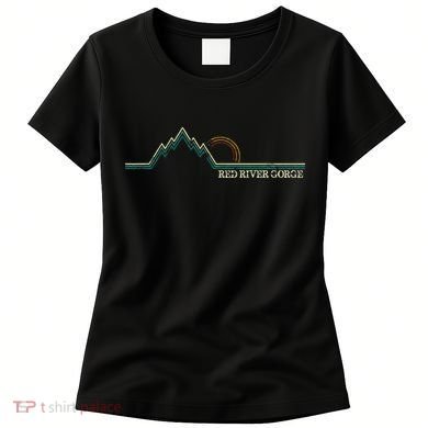 Red River Gorge Kentucky Retro Mountain Women's T-Shirt
