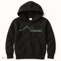 Red River Gorge Kentucky Retro Mountain Kids Hoodie thumb 0