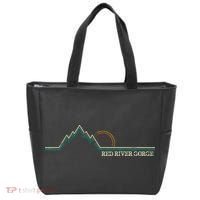 Red River Gorge Kentucky Retro Mountain Tote Bag thumb 0