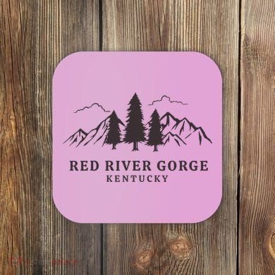 Red River Gorge Mountains Coaster
